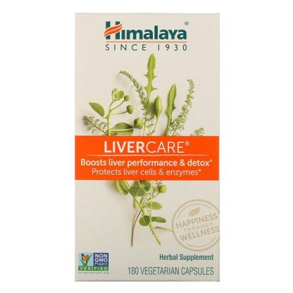 Himalaya, Liver Care, 180 Vegetarian Capsules