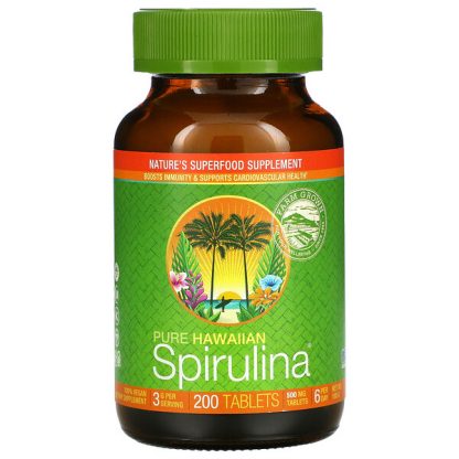 Nutrex Hawaii, Pure Hawaiian Spirulina, 200 Tablets