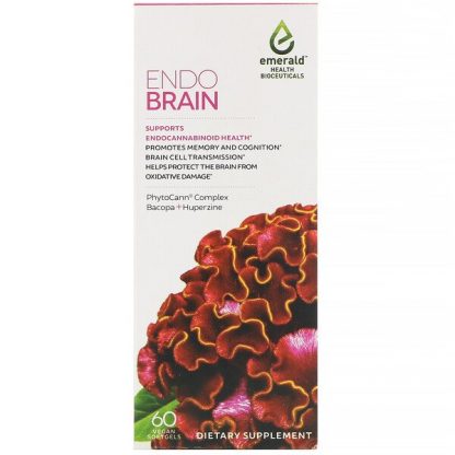 Emerald Health Bioceuticals, EndoBrain, 60 Vegan Softgels