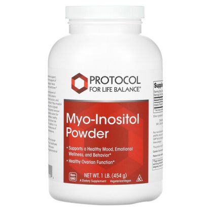 Protocol for Life Balance, Myo-Inositol Powder, 1 lb (454 g)