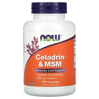 NOW Foods, Celadrin & MSM, 120 Capsules