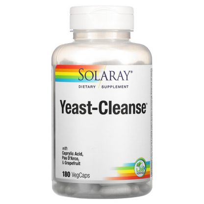 Solaray, Yeast-Cleanse, 180 VegCaps