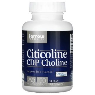 Jarrow Formulas, Citicoline, CDP Choline, 250 mg, 120 Capsules