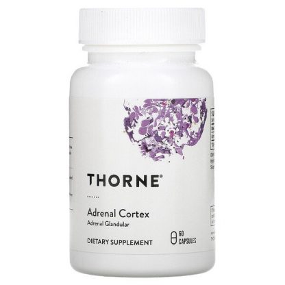 Thorne Research, Adrenal Cortex, 60 Capsules