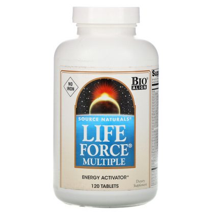 Source Naturals, Life Force Multiple, No Iron, 120 Tablets