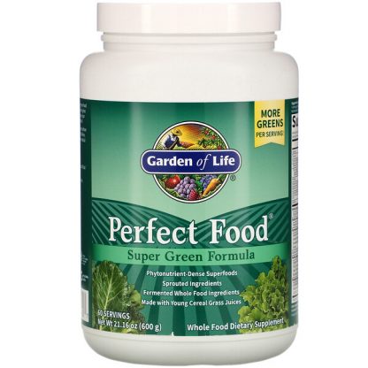 Garden of Life, Perfect Food, Super Green Formula, 21.16 oz (600 g)