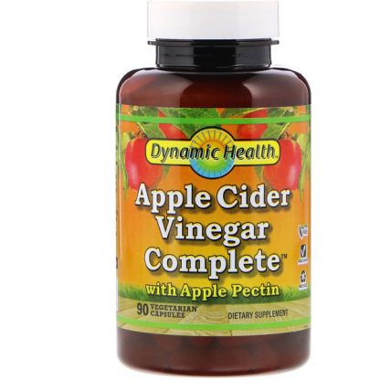 Dynamic Health Laboratories, Apple Cider Vinegar Complete, 90 Vegetarian Capsules