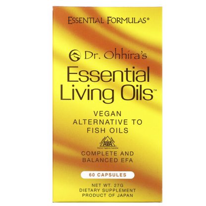 Dr. Ohhira's, Essential Living Oils, 60 Capsules