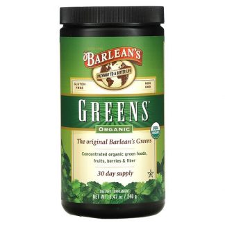 Barlean's, Organic Greens, 8.47 oz (240 g)