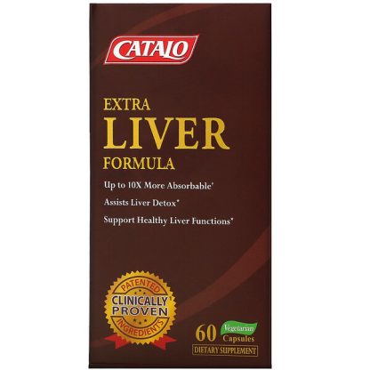 Catalo Naturals, Extra Liver Formula, 60 Vegetarian Capsules