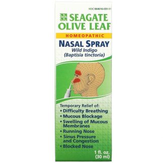 Seagate, Olive Leaf Nasal Spray, 1 fl oz (30 ml)