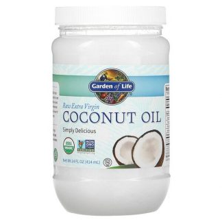 Garden of Life, Raw Extra Virgin Coconut Oil, 14 fl oz (414 ml)