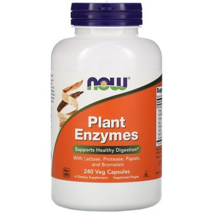 NOW Foods, Plant Enzymes, 240 Veg Capsules