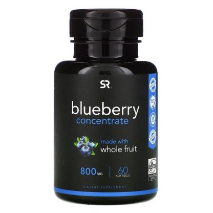 Sports Research, Blueberry Concentrate, 800 mg, 60 Softgels