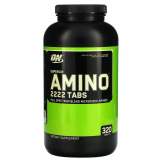 Optimum Nutrition, Superior Amino 2222 Tabs, 320 Tablets