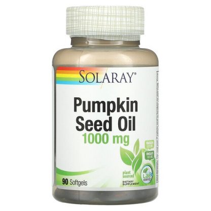 Solaray, Pumpkin Seed Oil, 1,000 mg, 90 Softgels