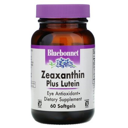 Bluebonnet Nutrition, Zeaxanthin Plus Lutein, 60 Softgels