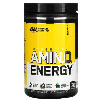 Optimum Nutrition, ESSENTIAL AMIN.O. ENERGY, Pineapple, 9.5 oz (270 g)