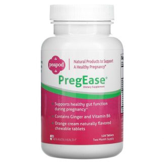 Fairhaven Health, PregEase, Orange Cream, 120 Tablets