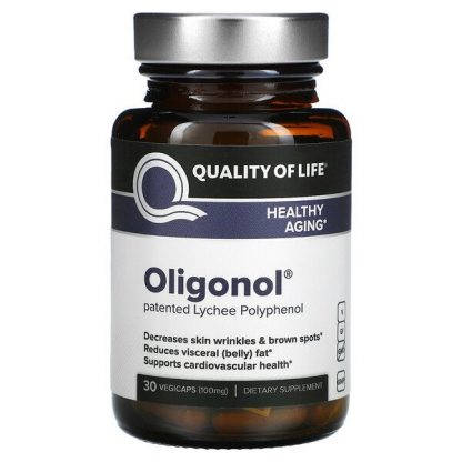 Quality of Life Labs, Oligonol, 100 mg, 30 VegiCaps