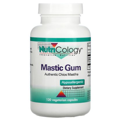 Nutricology, Mastic Gum, 120 Vegetarian Capsules