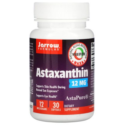 Jarrow Formulas, Astaxanthin, 12 mg, 30 Softgels