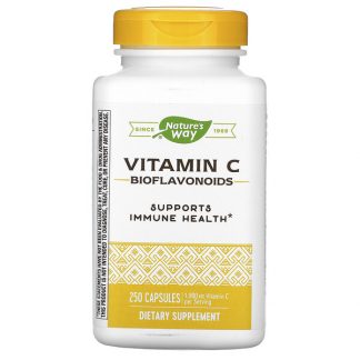 Nature's Way, Vitamin C Bioflavonoids, 1,000 mg, 250 Capsules