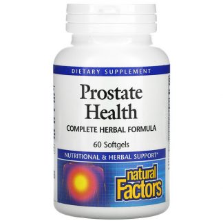 Natural Factors, Prostate Health, Complete Herbal Formula, 60 Softgels