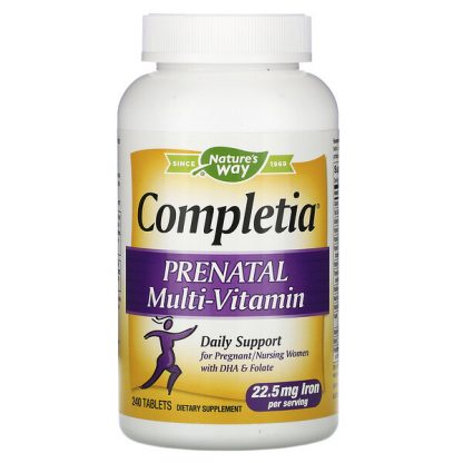 Nature's Way, Completia, Prenatal Multi-Vitamin, 240 Tablets