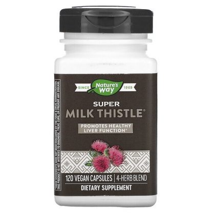 Nature's Way, Super Milk Thistle, 120 Vegan Capsules