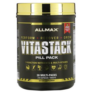 ALLMAX Nutrition, Vitastack, Pill Pack, 30 Multi-Packs