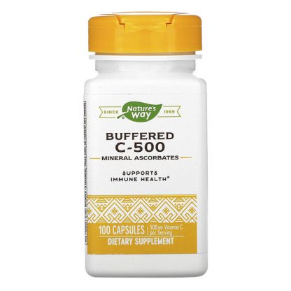 Nature's Way, Buffered C-500, 500 mg, 100 Capsules