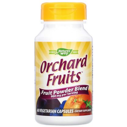 Nature's Way, Orchard Fruits, Fruit Powder Blend, 450 mg, 60 Vegetarian Capsules