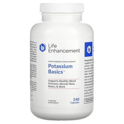 Life Enhancement, Potassium Basics, 240 Capsules