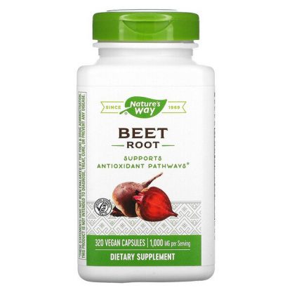 Nature's Way, Beet Root, 500 mg, 320 Vegan Capsules