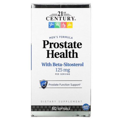 21st Century, Prostate Health with Beta-Sitosterol, 125 mg, 60 Softgels