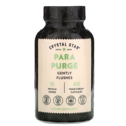 Crystal Star, Para Purge, 60 Vegetarian Capsules