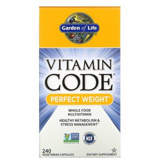 Garden of Life, Vitamin Code, Perfect Weight, 240 Vegetarian Capsules