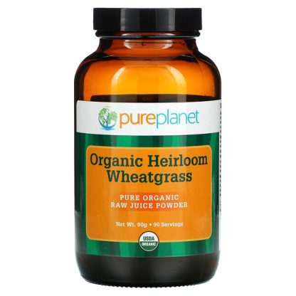 Pure Planet, Organic Heirloom Wheatgrass, 90 g