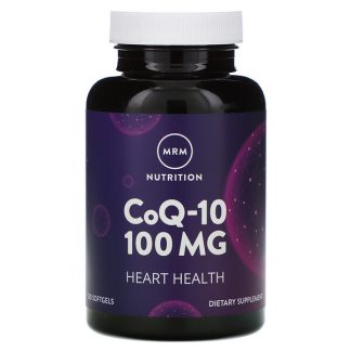 MRM, Nutrition, CoQ-10, 100 mg, 120 Softgels