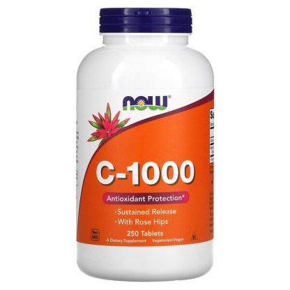 NOW Foods, C-1000, 250 Tablets