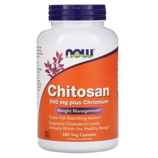 NOW Foods, Chitosan, 500 mg, 240 Veg Capsules