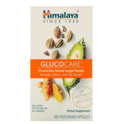 Himalaya, GlucoCare, 180 Vegetarian Capsules