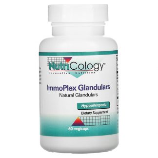 Nutricology, ImmoPlex Glandulars, 60 Vegicaps