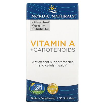 Nordic Naturals, Vitamin A + Carotenoids, 30 Softgels