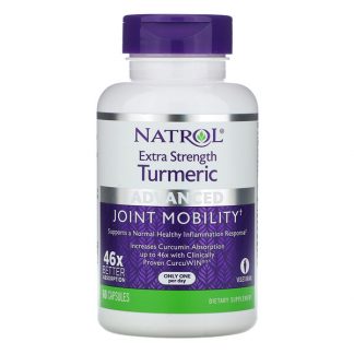 Natrol, Extra Strength Turmeric, Advanced, 60 Capsules