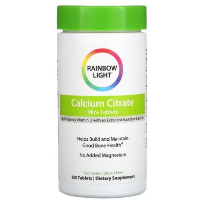 Rainbow Light, Calcium Citrate Mini-Tablets, 120 Tablets