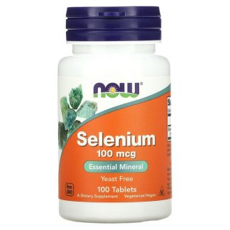 NOW Foods, Selenium, 100 mcg, 100 Tablets