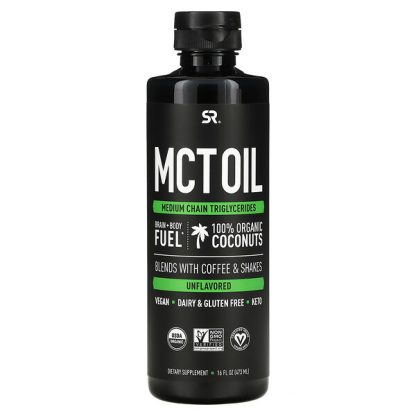 Sports Research, MCT Oil, Unflavored, 16 fl oz (473 ml)