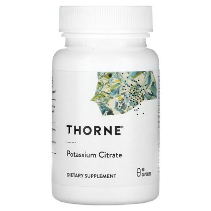 Thorne Research, Potassium Citrate, 90 Capsules